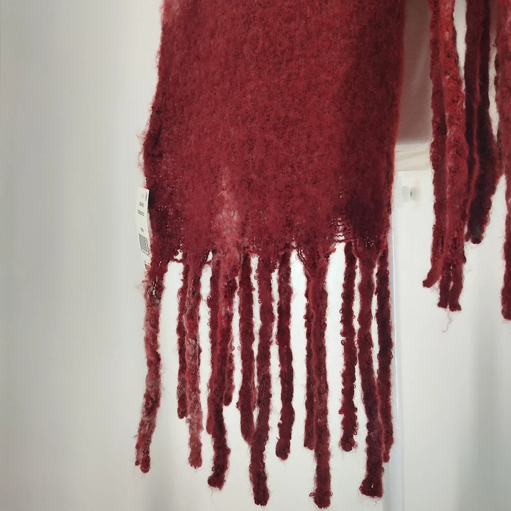 Steve Madden Blanket Scarf Terracotta 1 SFM